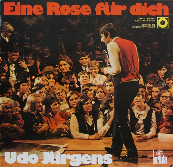 Cover Udo Jürgens - Eine Rose Für Dich (LP, Album, Club) Schallplatten Ankauf