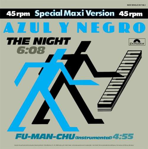 Cover Azul Y Negro - The Night (12, Maxi) Schallplatten Ankauf
