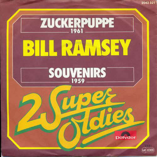 Cover Bill Ramsey - Zuckerpuppe / Souvenirs (7, Single) Schallplatten Ankauf