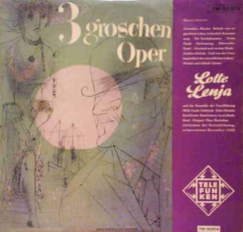 Cover Lotte Lenya - 3groschen Oper (10) Schallplatten Ankauf