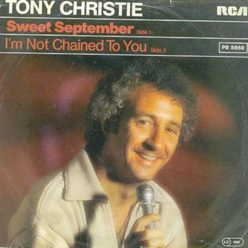 Cover Tony Christie - Sweet September  (7, Single) Schallplatten Ankauf