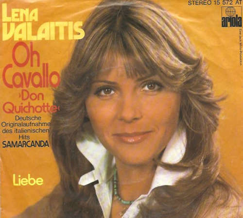 Cover Lena Valaitis - Oh Cavallo >Don Quichotte<  (7, Single) Schallplatten Ankauf