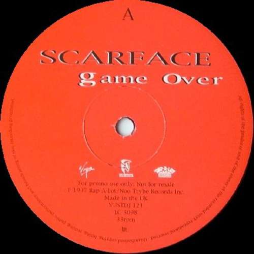 Cover Scarface (3) - Game Over (12, Promo) Schallplatten Ankauf