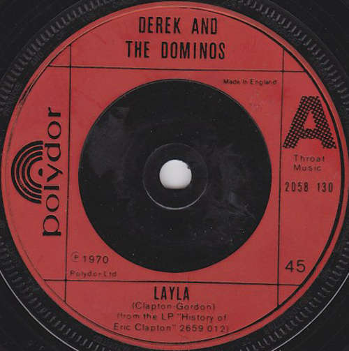 Cover Derek And The Dominos* - Layla (7, Single, RE) Schallplatten Ankauf