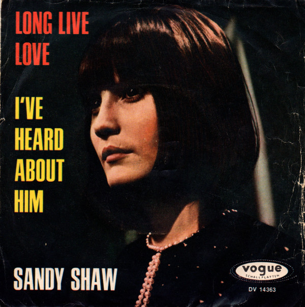 Cover Sandie Shaw - Long Live Love (7, Single) Schallplatten Ankauf
