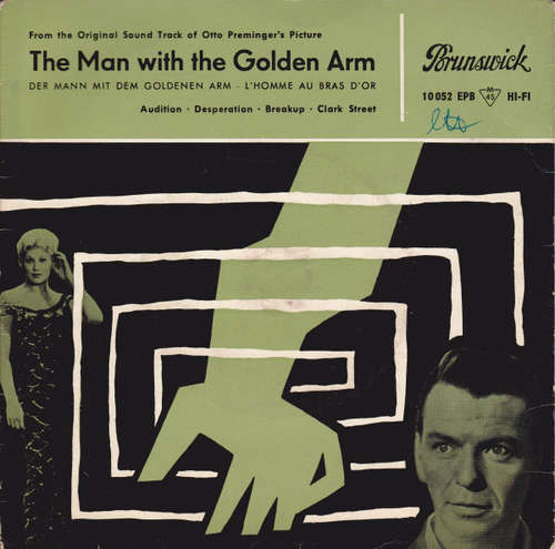 Cover Elmer Bernstein And His Orchestra* - The Man With The Golden Arm (7, Single, Mono, RE) Schallplatten Ankauf