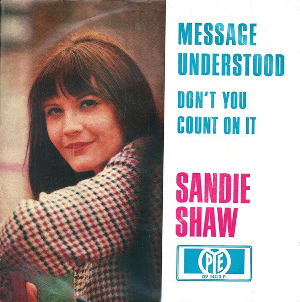 Cover Sandie Shaw - Message Understood (7, Single) Schallplatten Ankauf