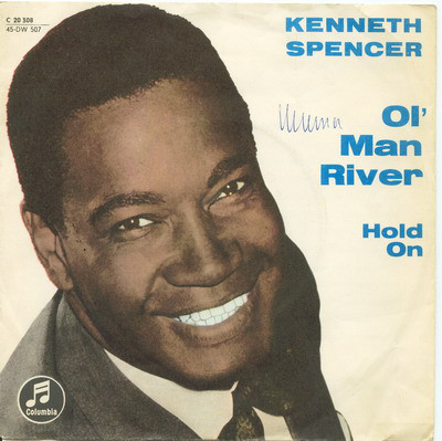 Cover Kenneth Spencer - Ol' Man River (7, Single, RE) Schallplatten Ankauf
