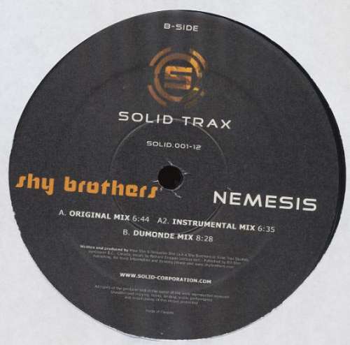 Cover Shy Brothers - Nemesis (12) Schallplatten Ankauf