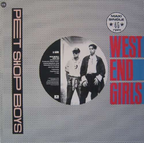 Cover West End Girls Schallplatten Ankauf