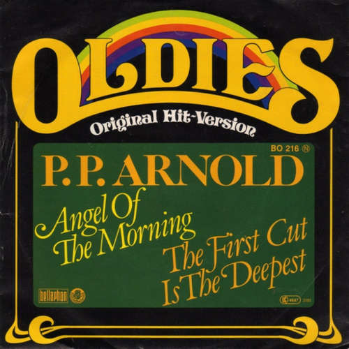 Cover P. P. Arnold* - Angel Of The Morning / The First Cut Is The Deepest (7, Single, Mono) Schallplatten Ankauf