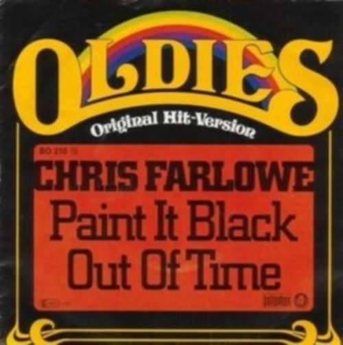 Cover Chris Farlowe - Paint It Black / Out Of Time (7, Single) Schallplatten Ankauf