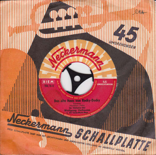 Cover Wolfgang Hoffmann* Und Die Texas-Music-Boys - Das Alte Haus Von Rocky-Docky / Jimmy, Der Cowboy (7, Single, Mono) Schallplatten Ankauf
