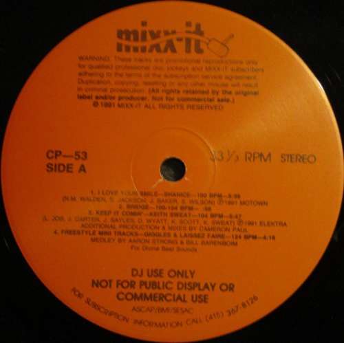 Cover Various - Mixx-it 53 (12, Promo) Schallplatten Ankauf