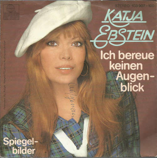 Cover Katja Ebstein - Ich Bereue Keinen Augenblick  (7, Single) Schallplatten Ankauf
