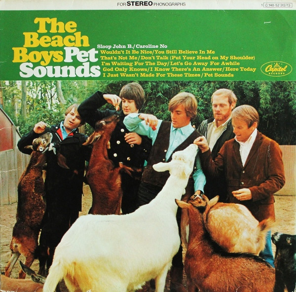 Cover The Beach Boys - Pet Sounds / Smiley Smile (2xLP, Album, Comp) Schallplatten Ankauf
