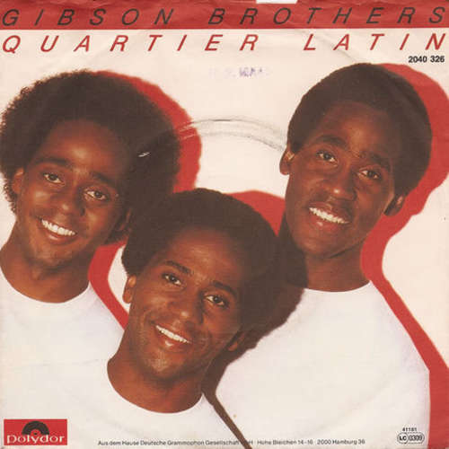 Cover Gibson Brothers - Quartier Latin (7, Single) Schallplatten Ankauf