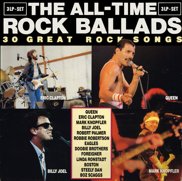 Bild Various - The All-Time Rock Ballads 30 Great Rock Songs (3xLP, Comp) Schallplatten Ankauf