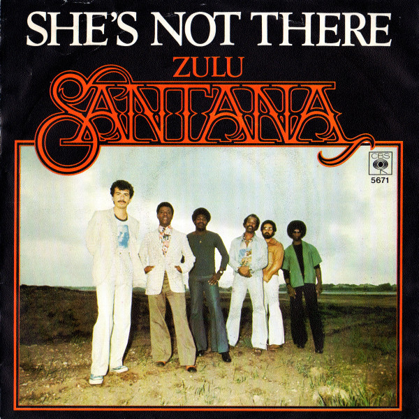 Cover Santana - She's Not There (7, Single) Schallplatten Ankauf