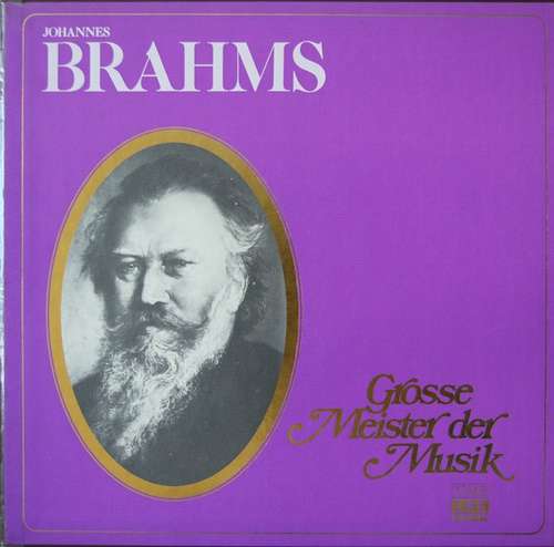 Cover Johannes Brahms - Grosse Meister Der Musik (Box + 4xLP, Comp) Schallplatten Ankauf