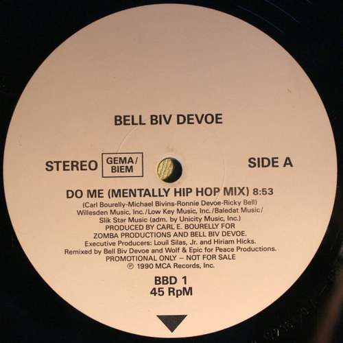 Cover Bell Biv Devoe - Do Me! (12, Promo) Schallplatten Ankauf