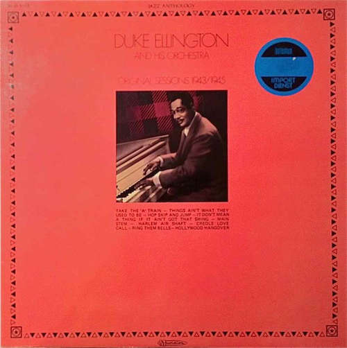 Cover Duke Ellington And His Orchestra - Original Sessions 1943/1945 (LP) Schallplatten Ankauf