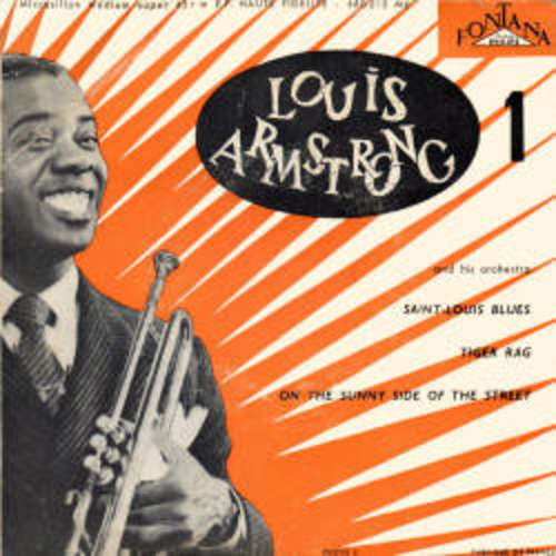 Cover Louis Armstrong And His Orchestra - 1 - Saint-Louis Blues (7, EP) Schallplatten Ankauf