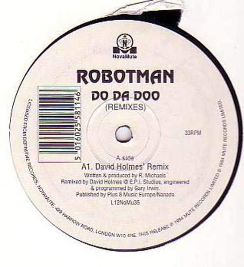 Cover Robotman - Do Da Doo (Remixes) (12) Schallplatten Ankauf
