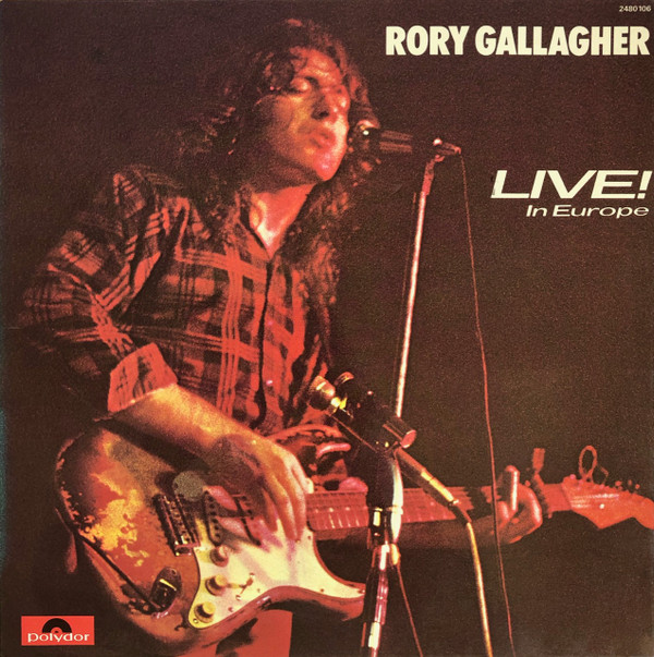 Cover zu Rory Gallagher - Live! In Europe (LP, Album, Gat) Schallplatten Ankauf