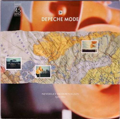 Cover Depeche Mode - Never Let Me Down Again (Split Mix) (12, Maxi) Schallplatten Ankauf