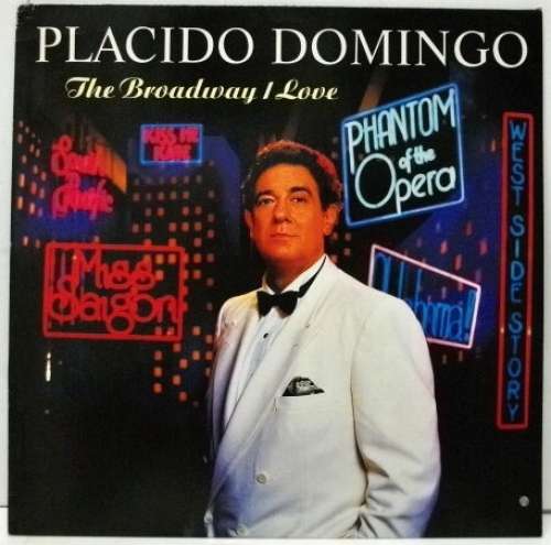 Cover Placido Domingo - The Broadway I Love (LP) Schallplatten Ankauf