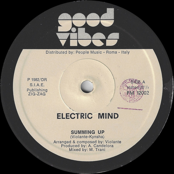Cover Electric Mind - Summing Up (12) Schallplatten Ankauf
