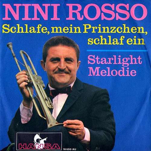 Cover Nini Rosso - Schlafe, Mein Prinzchen Schlaf Ein (7, Single) Schallplatten Ankauf