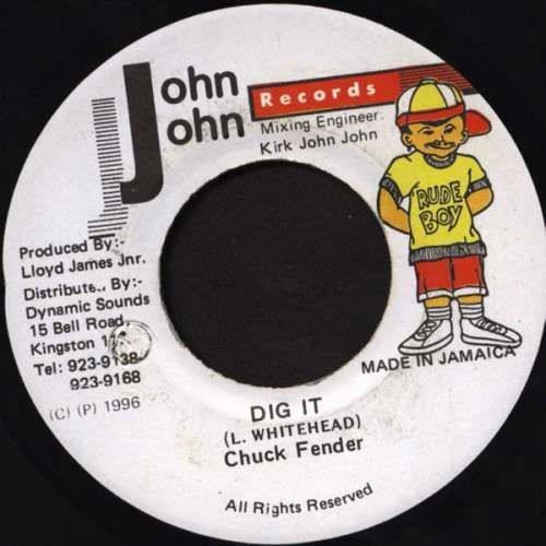 Cover Chuck Fender - Dig It (7) Schallplatten Ankauf