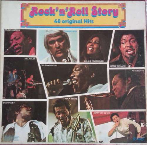 Cover Various - Rock'n'Roll Story 48 Original Hits (4xLP, Comp + Box) Schallplatten Ankauf
