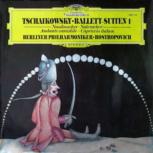 Cover Tschaikowsky* – Berliner Philharmoniker · Rostropovich* - Ballett-Suiten 1 (LP) Schallplatten Ankauf