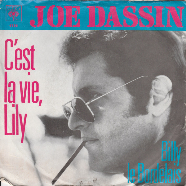 Cover Joe Dassin - C'est La Vie, Lily (7, Single) Schallplatten Ankauf