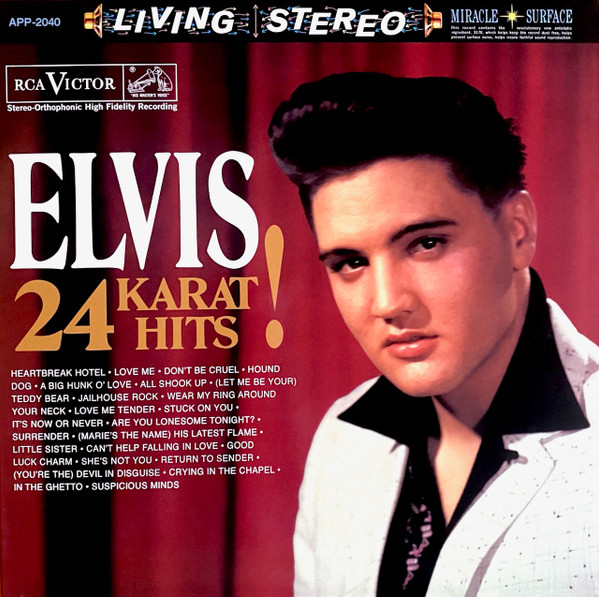 Cover Elvis* - 24 Karat Hits! (3x12, Comp, Mono, RE, RM) Schallplatten Ankauf
