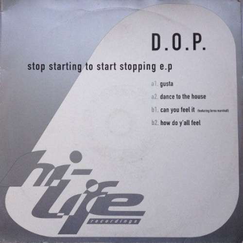 Cover D.O.P. - Stop Starting To Start Stopping EP (12, EP) Schallplatten Ankauf