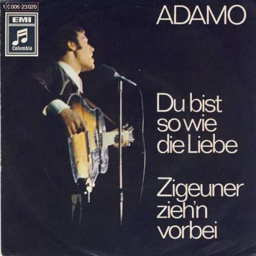 Cover Adamo - Du Bist So Wie Die Liebe (7, Single) Schallplatten Ankauf