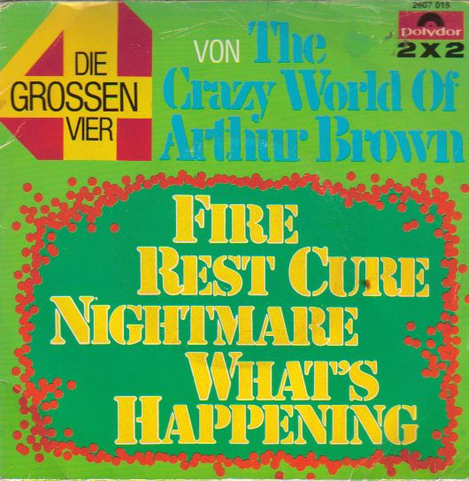 Bild The Crazy World Of Arthur Brown - Die Grossen Vier Von The Crazy World Of Arthur Brown (2x7, Comp) Schallplatten Ankauf