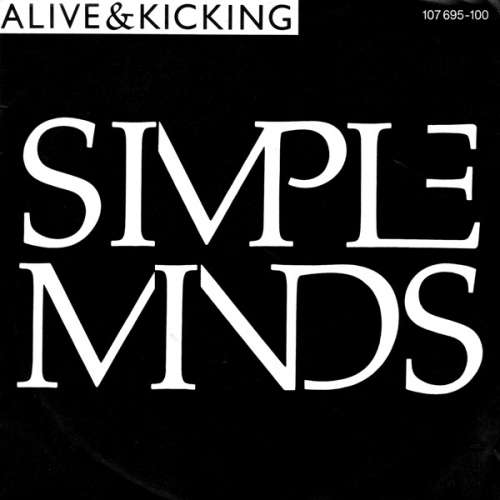 Cover Simple Minds - Alive & Kicking (7, Single) Schallplatten Ankauf