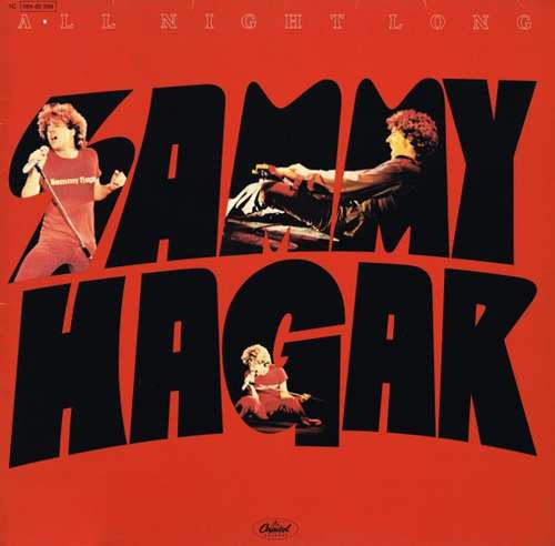 Cover Sammy Hagar - All Night Long (LP, Album, Gat) Schallplatten Ankauf