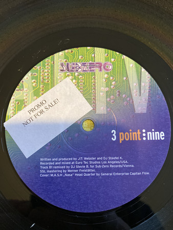 Cover 3 Point Nine - Alive (12) Schallplatten Ankauf