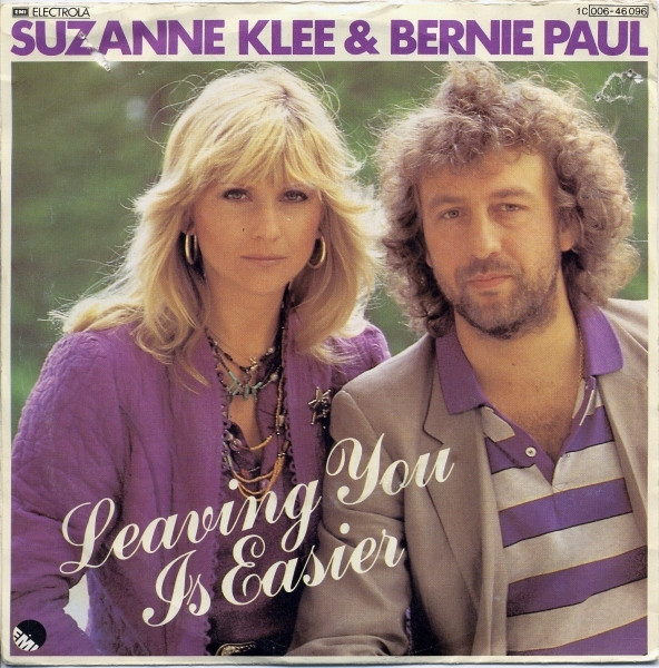 Cover Suzanne Klee & Bernie Paul - Leaving You Is Easier (7, Single) Schallplatten Ankauf