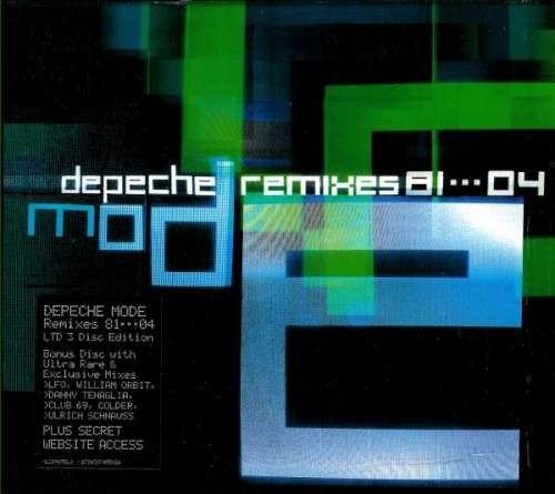 Cover Depeche Mode - Remixes 81···04 (3xCD, Comp, Ltd) Schallplatten Ankauf