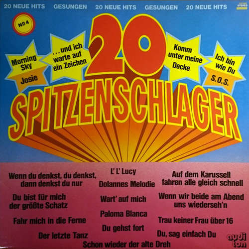 Cover Various - 20 Spitzenschlager No 4 (LP, Comp) Schallplatten Ankauf