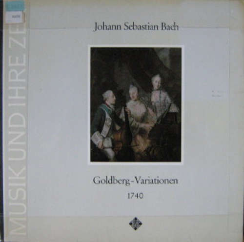 Cover Johann Sebastian Bach / Gustav Leonhardt - Goldberg-Variationen 1740 (LP, RE) Schallplatten Ankauf