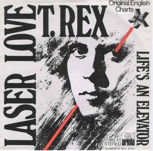 Cover T. Rex - Laser Love (7, Single) Schallplatten Ankauf
