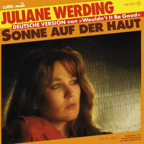 Cover Juliane Werding - Sonne Auf Der Haut (7, Single) Schallplatten Ankauf